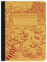 Desert Animals Decomposition Book: College-ruled Composition Notebook With 100% Post-consumer-waste Recycled Pages