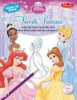 Learn to Draw Disney Princess Favorite Princesses: Featuring Tiana, Cinderella, Ariel, Snow White, Belle, and Other Characters! (Learn to Draw)