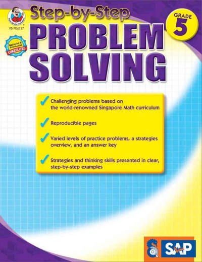 Step-by-Step Problem Solving, Grade 5 (Step-by-Step Problem Solving): Step-by-Step Problem Solving, Grade 5