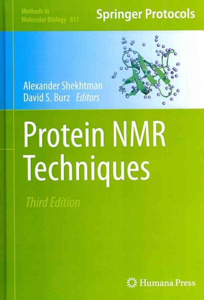 Protein NMR Techniques (Methods in Molecular Biology)