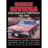 Buick Riviera 1963-78 Performance Portfolio (Performance Portfolio) | ADLE International