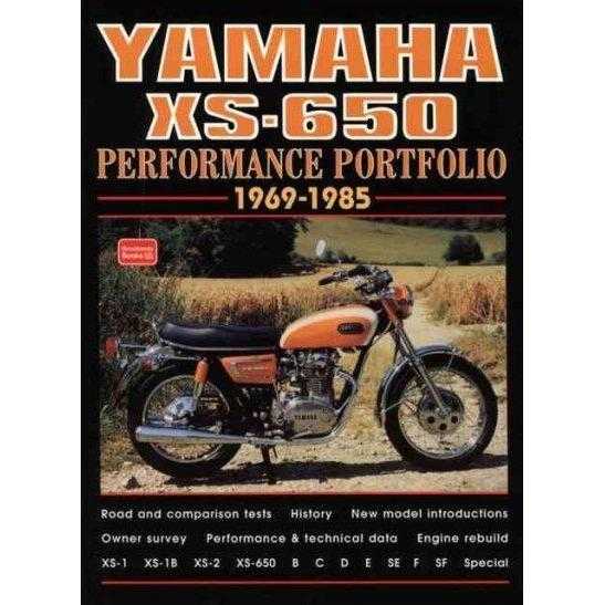Yamaha Xs-650 1969-1985: Performance Portfolio (Performance Portfolio Series) | ADLE International