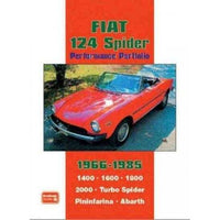 Fiat 124 Spider Performance Portfolio 1966-1985 | ADLE International