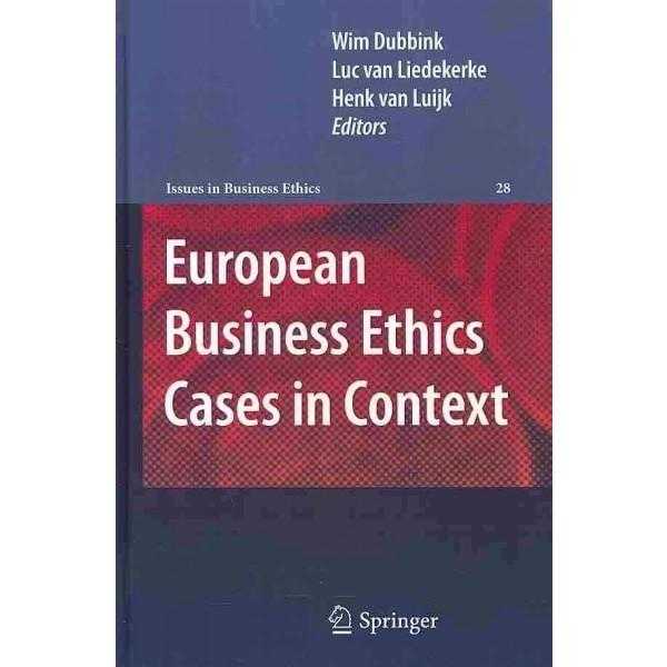 European Business Ethics Cases in Context | ADLE International