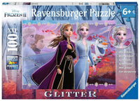 Disney Frozen: Strong Sisters 100 PC Glitter Puzzle
