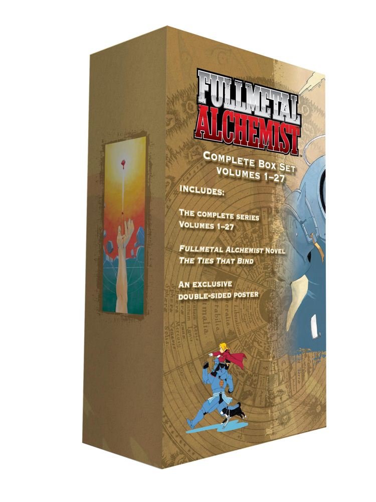 Complete 27-Volume Fullmetal Alchemist Manga Box Set Is Steeply