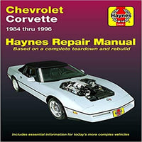 Chevrolet Corvette 1984 Thru 1996 (Revised) ( Haynes Repair Manual )