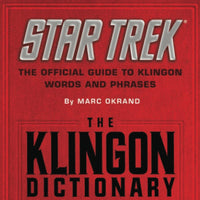 The Klingon Dictionary: English/Klingon Klingon/English (Star Trek)