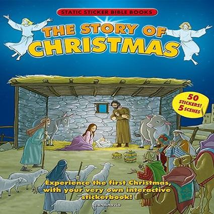 The Story of Christmas (Reusable Sticker Book) ( Static Sticker Bible )