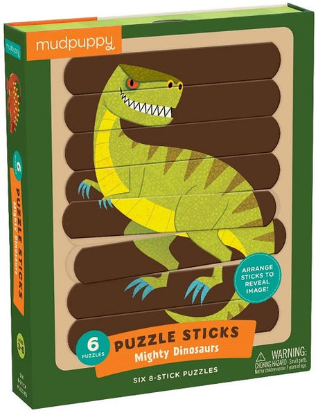 Mighty Dinosaurs Puzzle Sticks