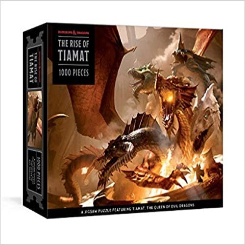 The Rise of Tiamat Dragon Puzzle (Dungeons & Dragons): 1000-Piece Jigsaw Puzzle Featuring the Queen of Evil Dragons: Jigsaw Puzzles for Adults ( Dungeons & Dragons )