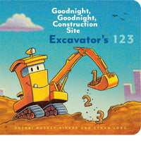 Excavator's 123: Goodnight, Goodnight, Construction Site (Counting Books for Kids, Learning to Count Books, Goodnight Book) (Goodnight, Goodnight Construction Site)