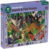 Woodland Forest Search & Find Puzzle