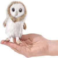 Mini Barn Owl Finger Puppet