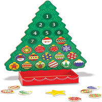 Countdown to Christmas Wooden Advent Calendar: Classic Toys