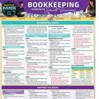Bookkeeping - Accounting for Small Business: A Quickstudy Laminated Reference Guide (First Edition, New) (1ST ed.)