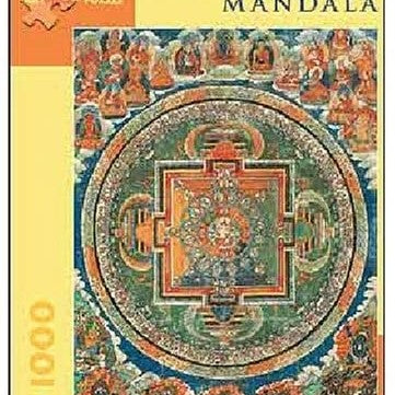 Tibetan Buddhist Mandala 1,000-Piece Jigsaw Puzzle ( Pomegranate Artpiece Puzzle )
