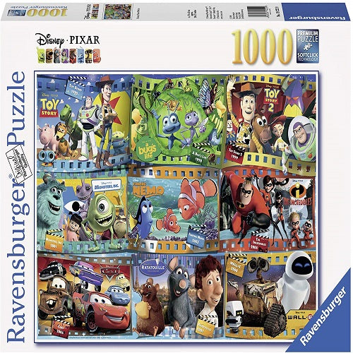 Disney Pixar Movies 1000 PC Puzzle