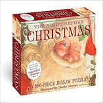 The Night Before Christmas: 550-Piece Jigsaw Puzzle & Book: A 550-Piece Family Jigsaw Puzzle Featuring the Night Before Christmas! ( Classic Edition )