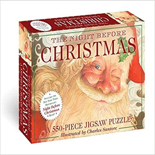 The Night Before Christmas: 550-Piece Jigsaw Puzzle & Book: A 550-Piece Family Jigsaw Puzzle Featuring the Night Before Christmas! ( Classic Edition )