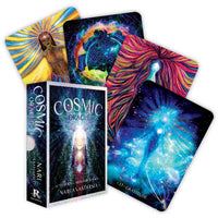 Cosmic Oracle: 36 Gilded Cards and 96-Page Book