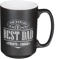 Ceramic Mug Best Dad Joshua 1:9