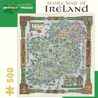 Story Map of Ireland: 500 Piece Jigsaw Puzzle