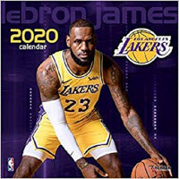 Los Angeles Lakers Lebron James: 2020 12x12 Player Wall Calendar