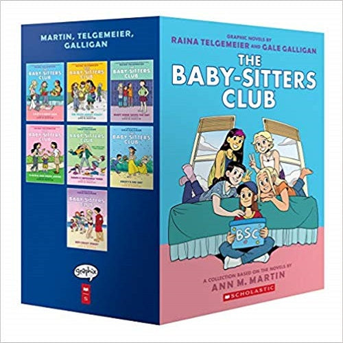 The Baby-Sitters Club Graphic Novels #1-7: A Graphix Collection (Color) ( Baby-Sitters Club Graphix )