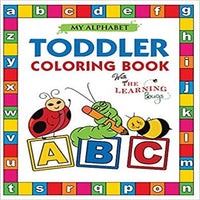 My Alphabet Toddler Coloring Book with The Learning Bugs: Fun Coloring Books
