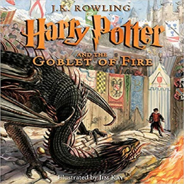 Harry Potter and the Goblet of Fire: The Illustrated Edition ( Harry Potter #4 )