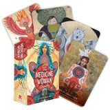 The Medicine Woman Oracle: Discover the Archetypes of the Divine Feminine (49 Gilded Cards and 196-Page Book)