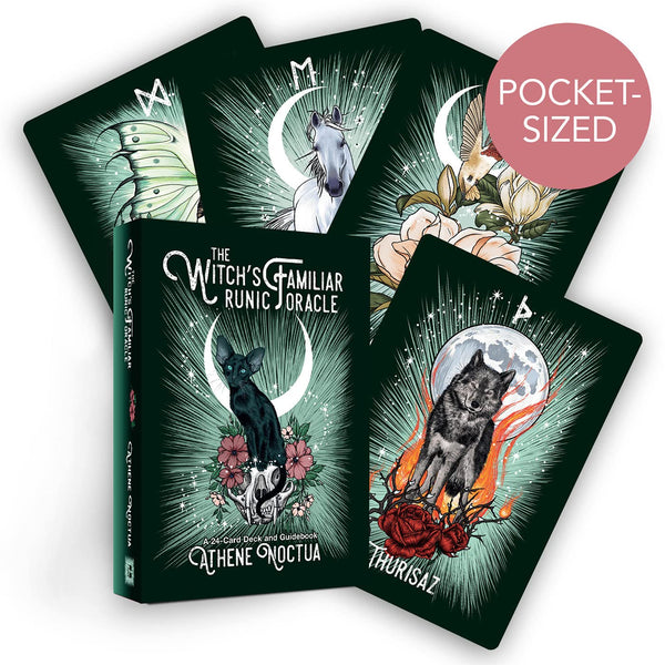 The Witch's Familiar Runic Oracle: A 24-Card Deck and Guidebook