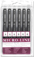 Studio Series Micro-Line Pigment Ink Pen Set (Set of 6)