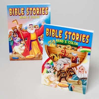 Bible Stories Read and Color Book Case Pack 24